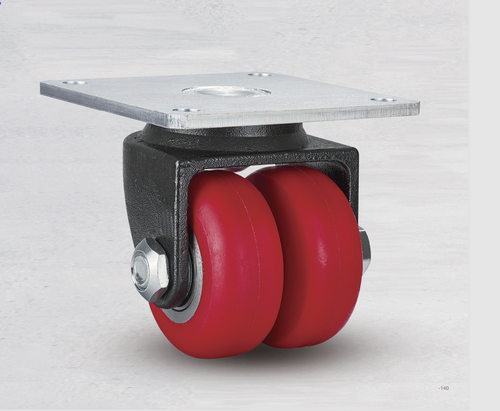 Dual-Wheel Heavy-Duty Caster for Logistics Equipment: Enhancing Load Capacity and Stability