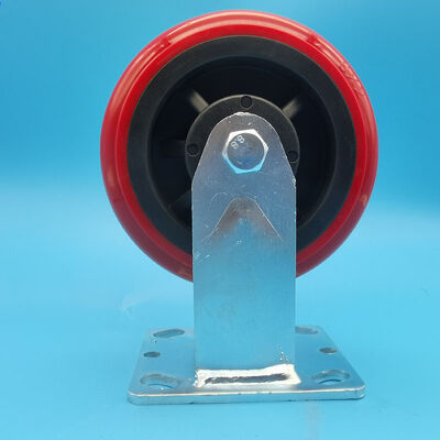 Roulettes Industrielles Robustes en PP Roue Simple Frein Latéral 4