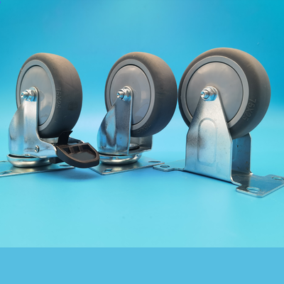 Goede prijs Duurzame Licht Industriële Zwenkwielen Medium Duty Zwenkwielen Tpr Wielen 4 