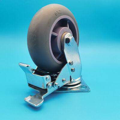 Giá tốt. TPR Thermoplastic Kháng nhiệt bánh xe xoay -50-115 °C Các bánh xe xoay 4