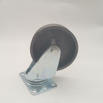 Bon prix Roulettes en fonte à haute capacité de charge utilisables de -20 ℃ à 300 ℃ Roues de malaxeur à béton antirouille. en ligne